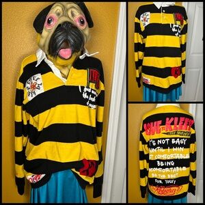 Rad af, KLEEP patched polo!!